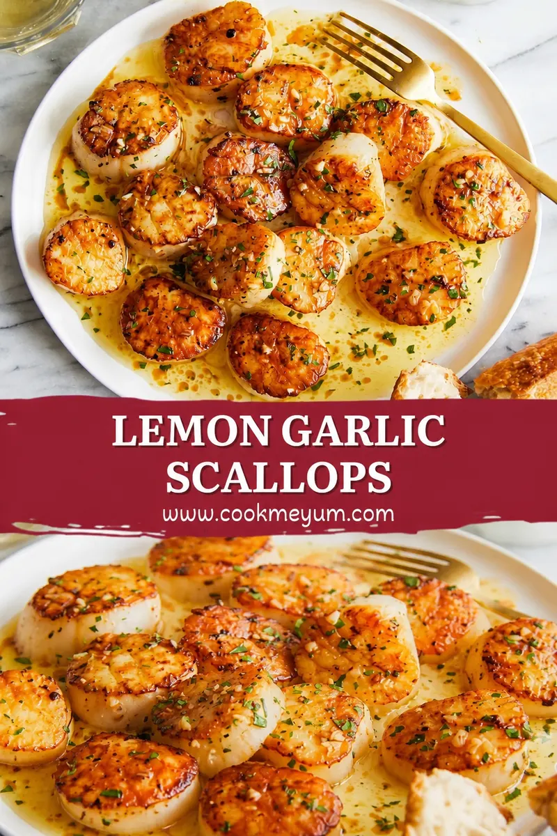 Lemon Garlic Scallops – Quick and High-Protein