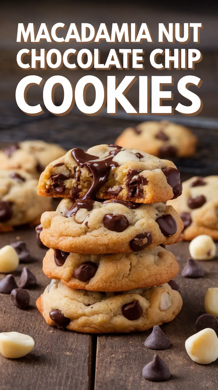Macadamia Nut Chocolate Chip Cookies