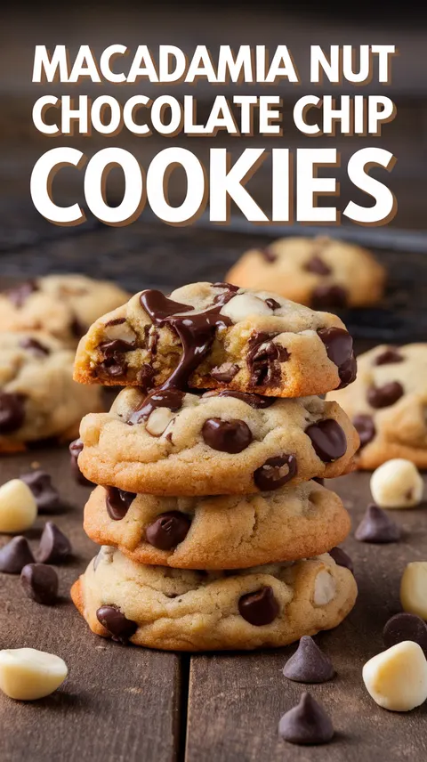 Macadamia Nut Chocolate Chip Cookies