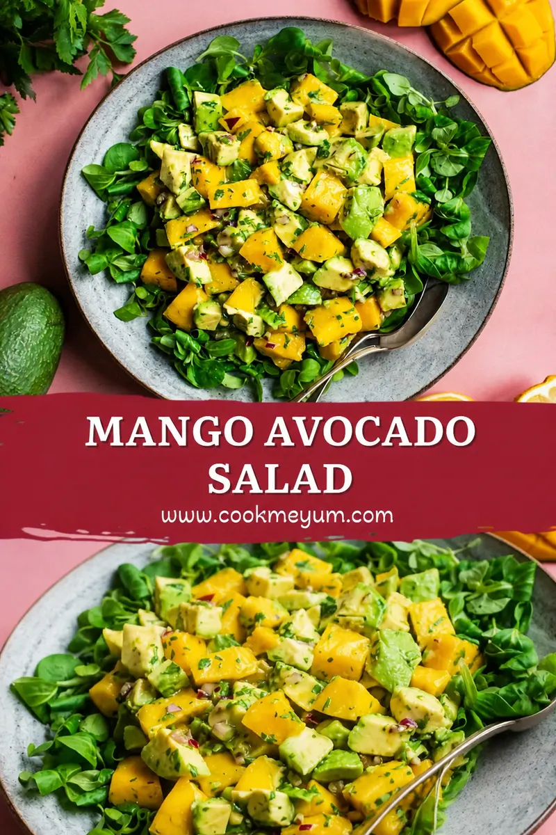 Mango Avocado Salad Fresh – Perfect for Summer