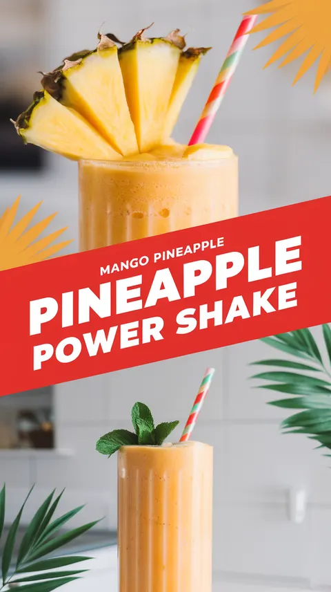 Mango Pineapple Power Shake