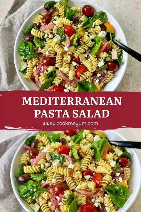 Mediterranean Pasta Salad – Perfect Summer Cookout Side