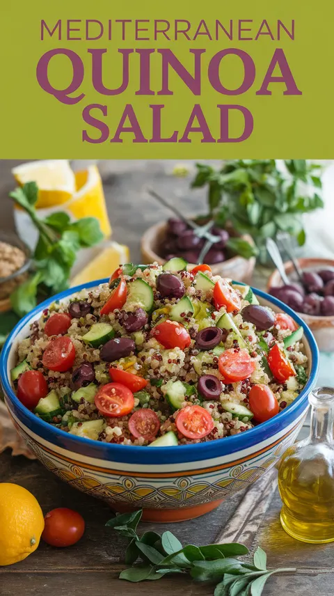 Mediterranean Quinoa Salad