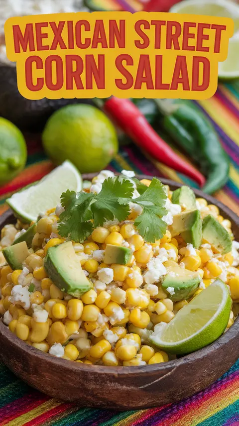 Mexican Street Corn Salad Recipe