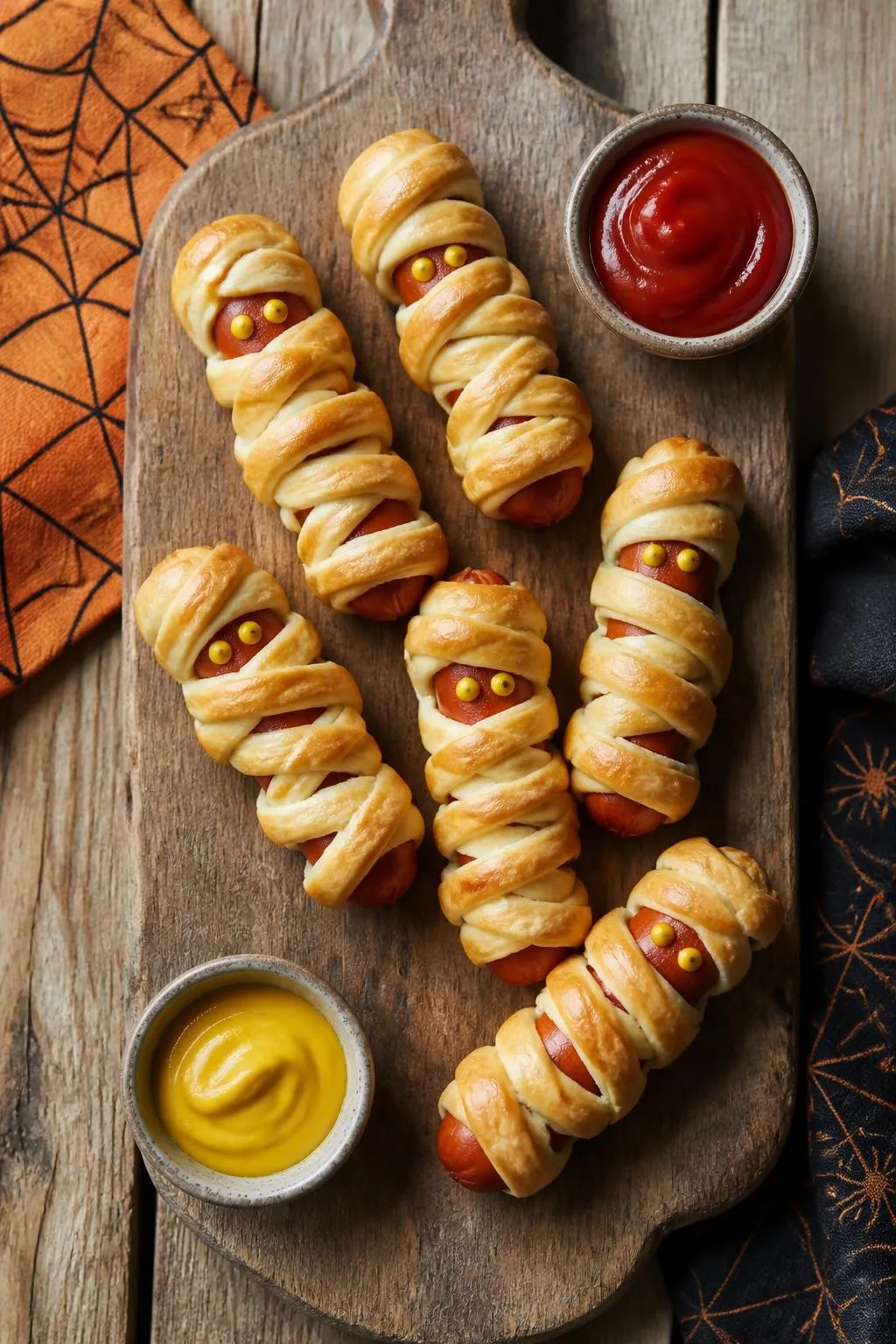Mummy Hot Dogs – Easy Halloween Finger Food for Kids