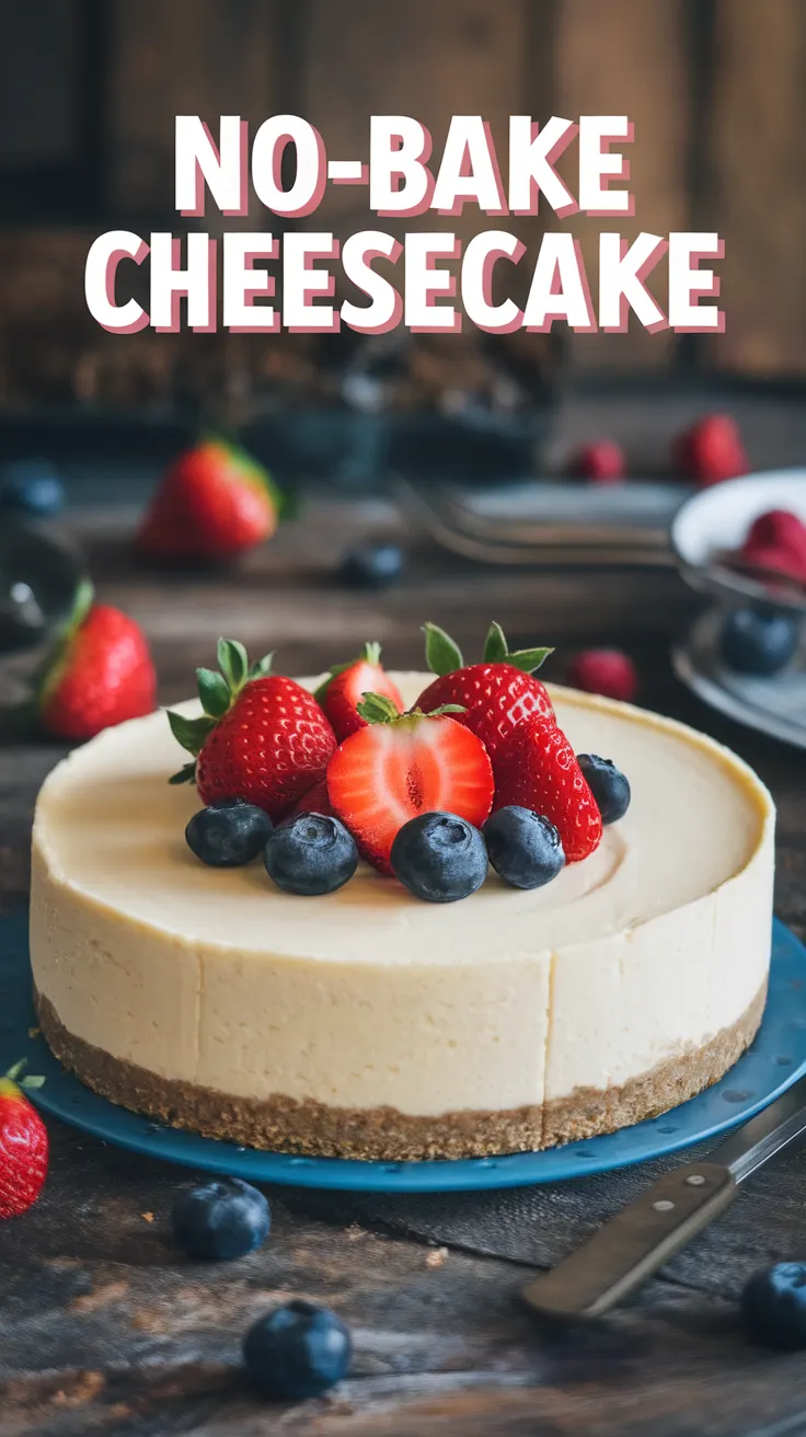 No-Bake Cheesecake Recipe