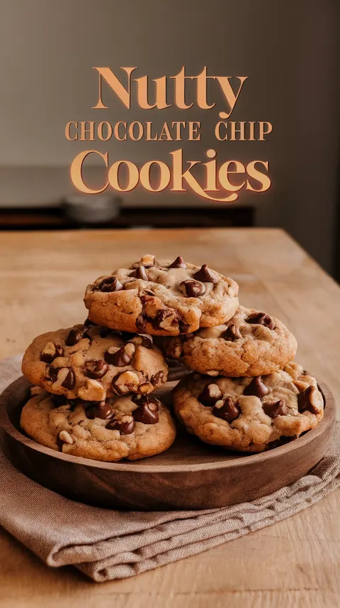 Nutty Chocolate Chip Cookies