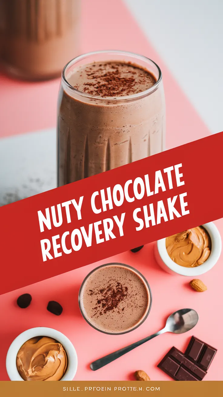 Nutty Chocolate Recovery Shake