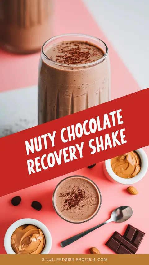 Nutty Chocolate Recovery Shake