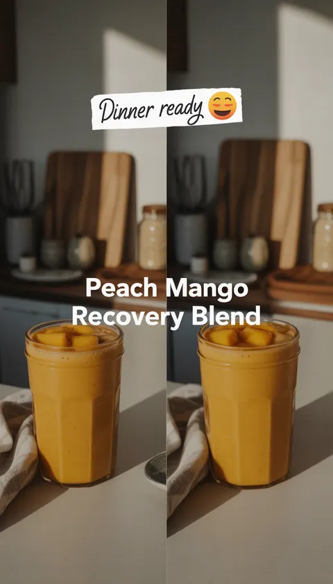Peach Mango Recovery Blend