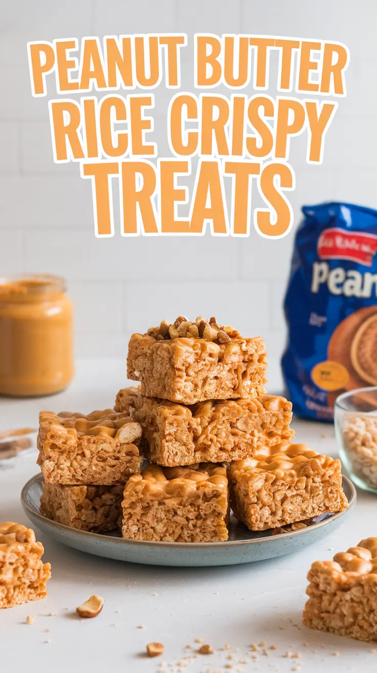 Peanut Butter Rice Crispy Treats