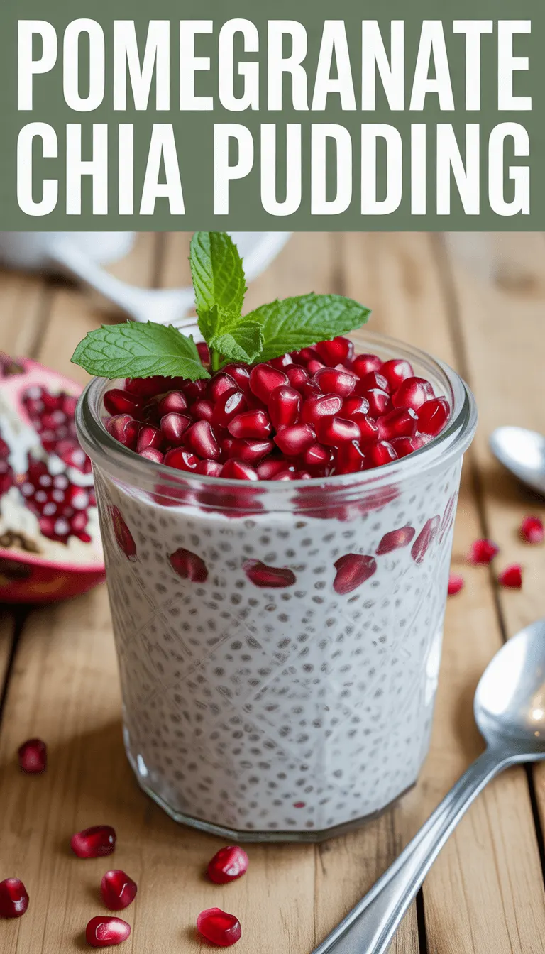 Pomegranate Chia Pudding