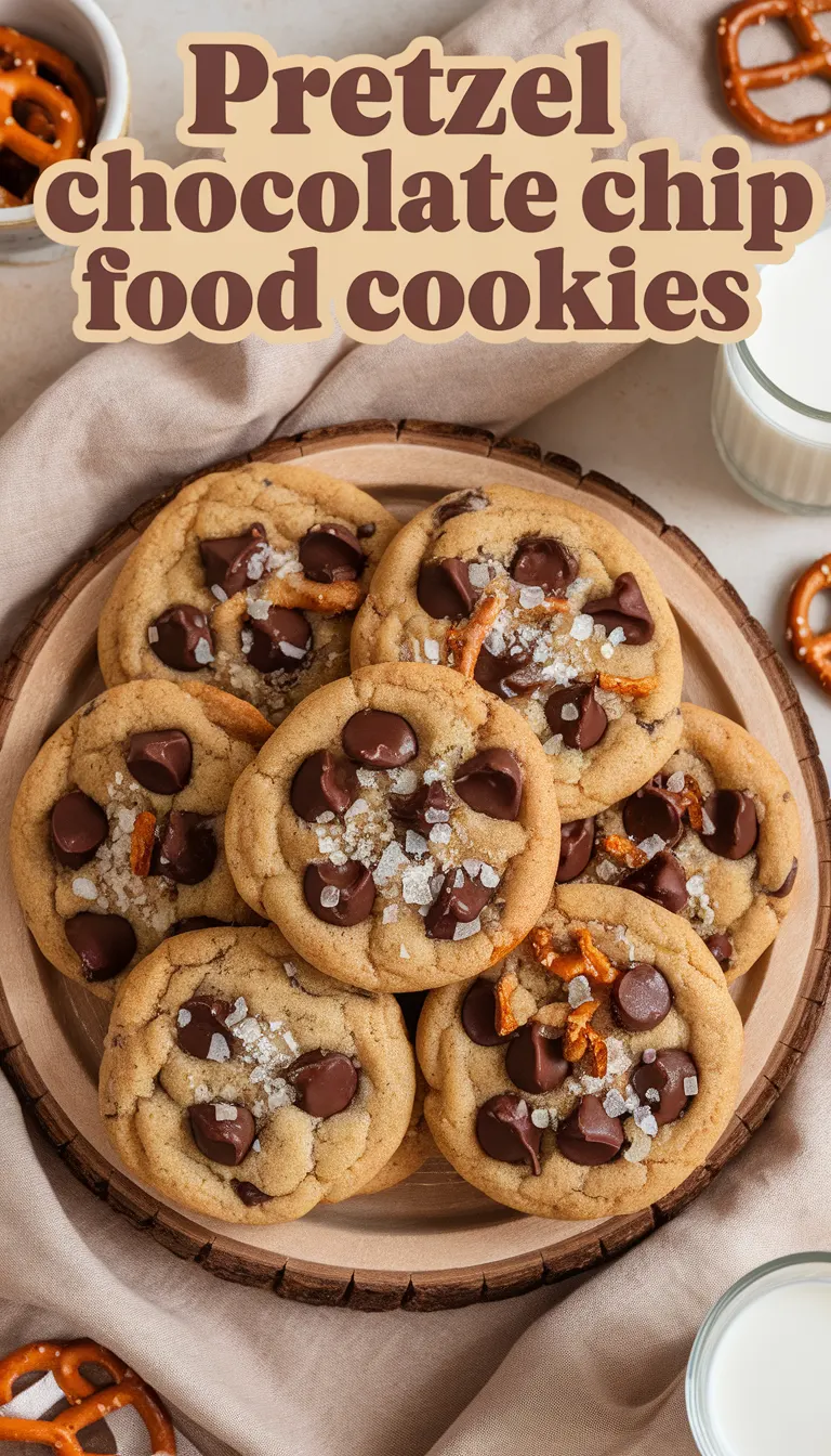 Pretzel Chocolate Chip Cookies