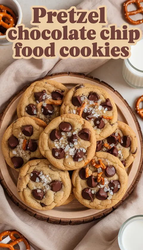 Pretzel Chocolate Chip Cookies