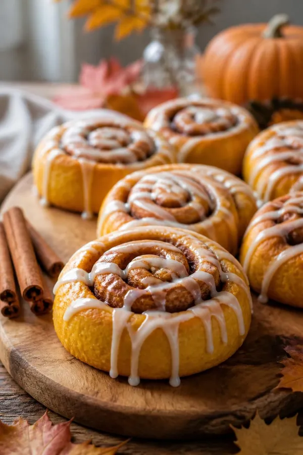 Pumpkin Cinnamon Rolls β Competition-Worthy Pumpkin Ideas
