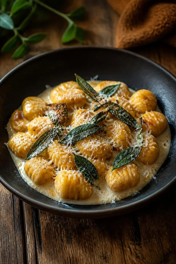 Pumpkin Gnocchi – Creamy Sage Brown Butter in 25 Minutes