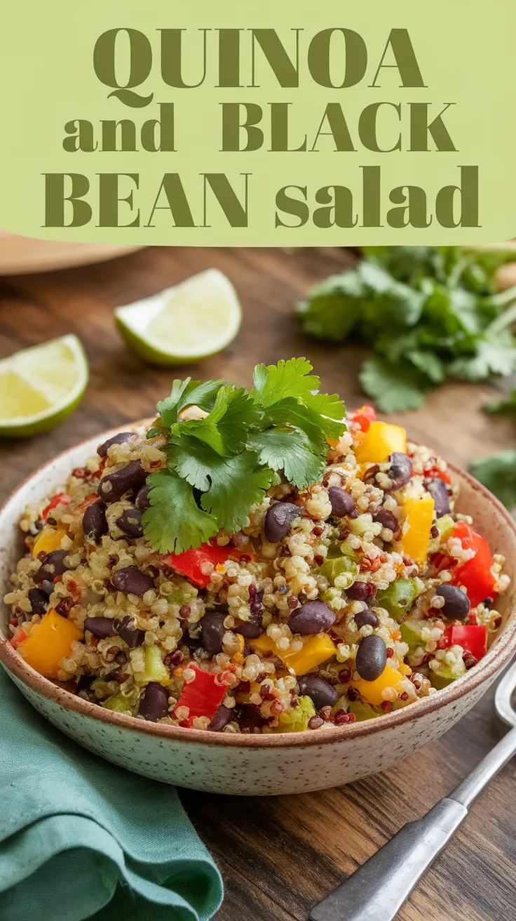 Quinoa and Black Bean Salad