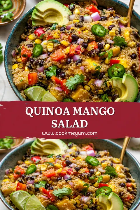 Quinoa Mango Salad – Perfect for Summer Dining