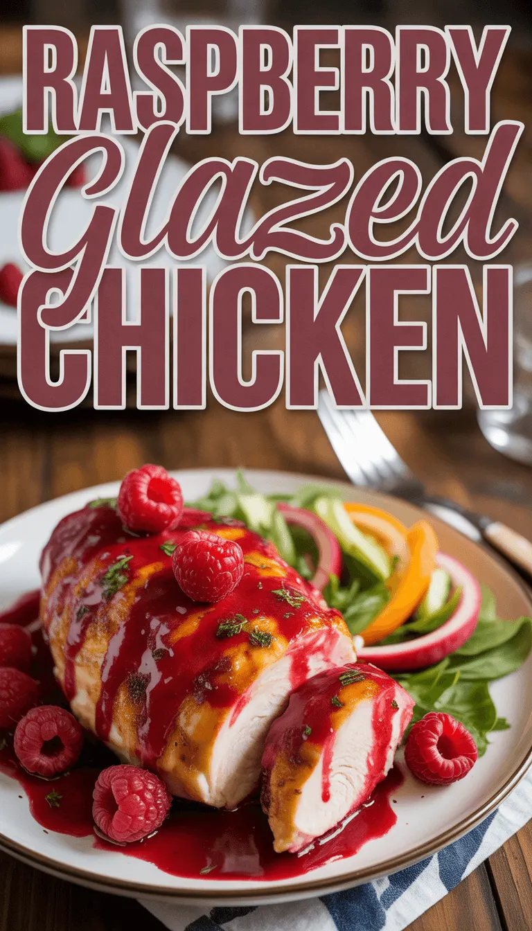 Raspberry Glazed Chicken Recipe – Sweet and Savory Delight!