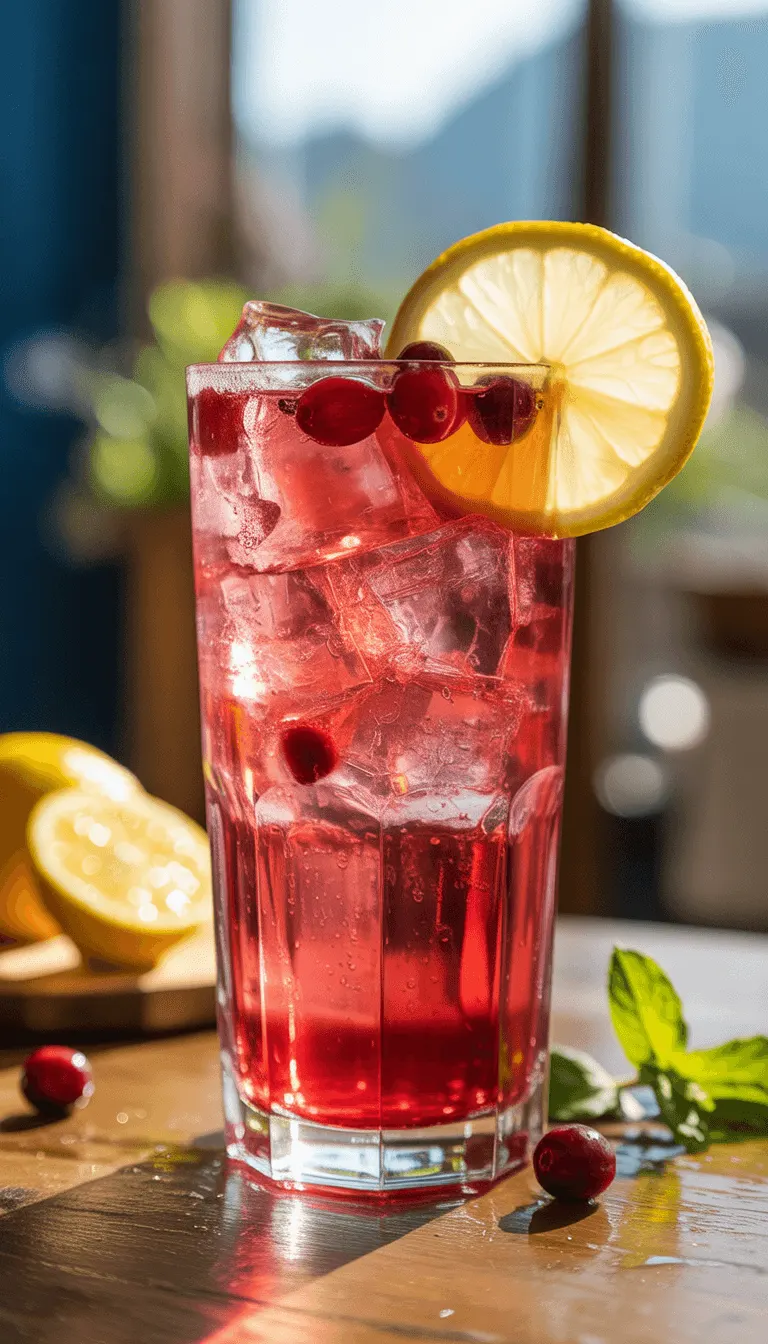 Refreshing Cranberry Lemonade Recipe – A Delicious Summer Drink!
