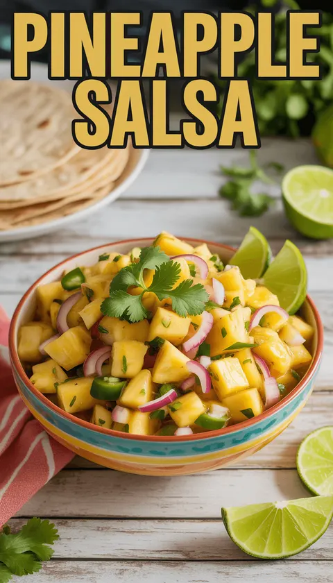 Refreshing Pineapple Salsa – A Perfect Summer Side!