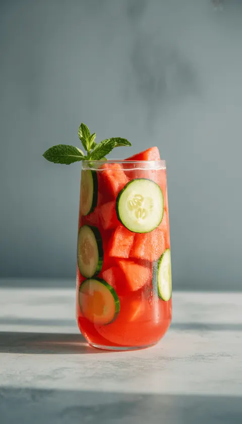 Refreshing Watermelon Cucumber Cooler Recipe – Perfect for Hot Days!