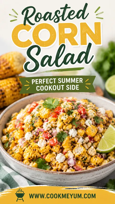 Roasted Corn Salad – Perfect Summer Cookout Side