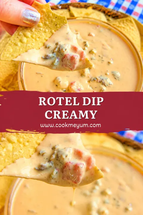 Rotel Dip Creamy – Quick and Perfect for Parties