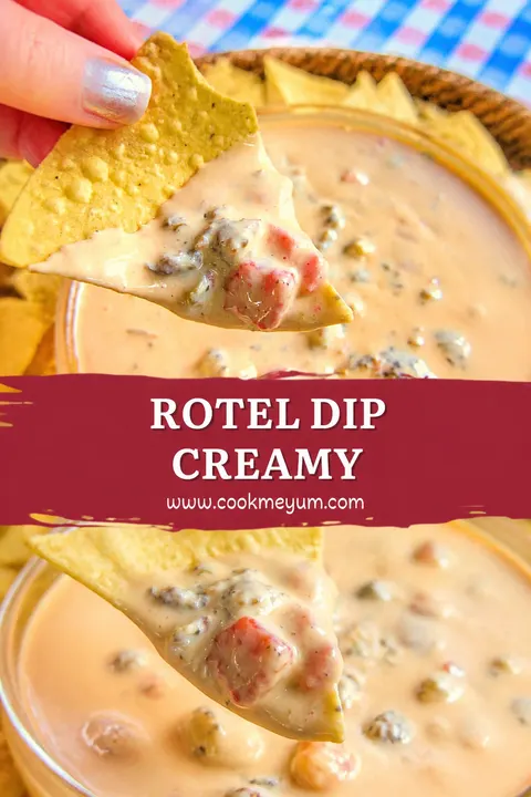 Rotel Dip Creamy – Spicy and Perfect for Game Day
