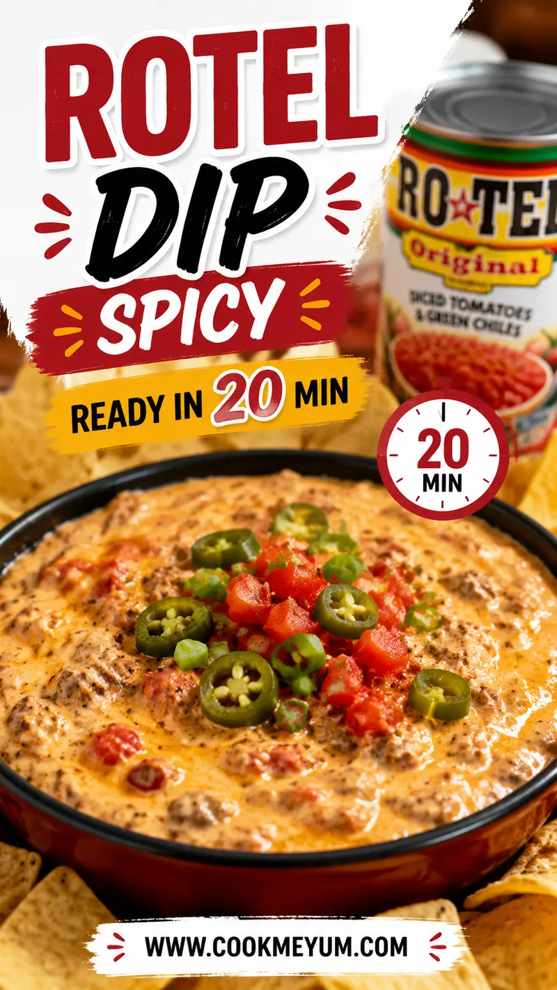 Rotel Dip Spicy – Ready in 20 Min