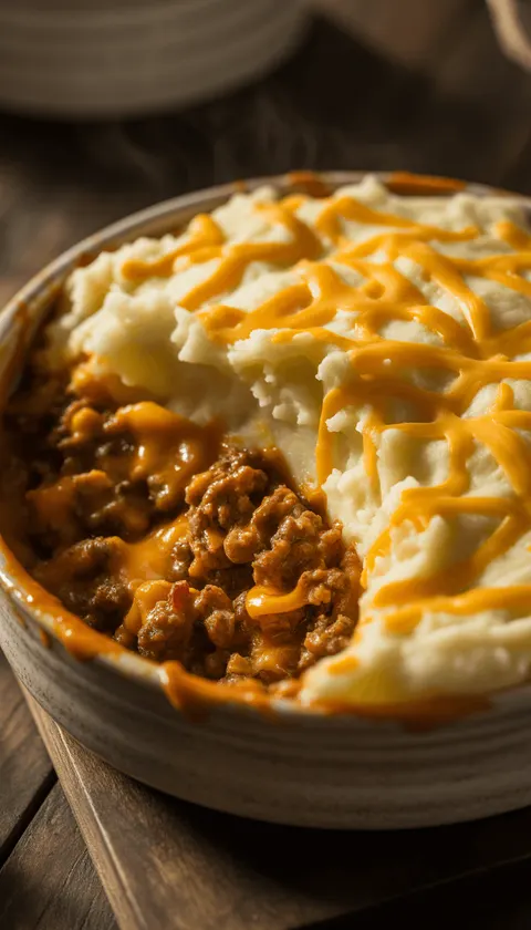 Shepherd’s Pie with Extra Cheese