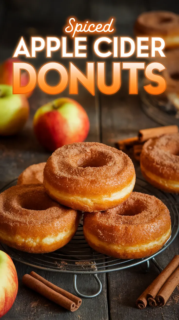 Spiced Apple Cider Donuts