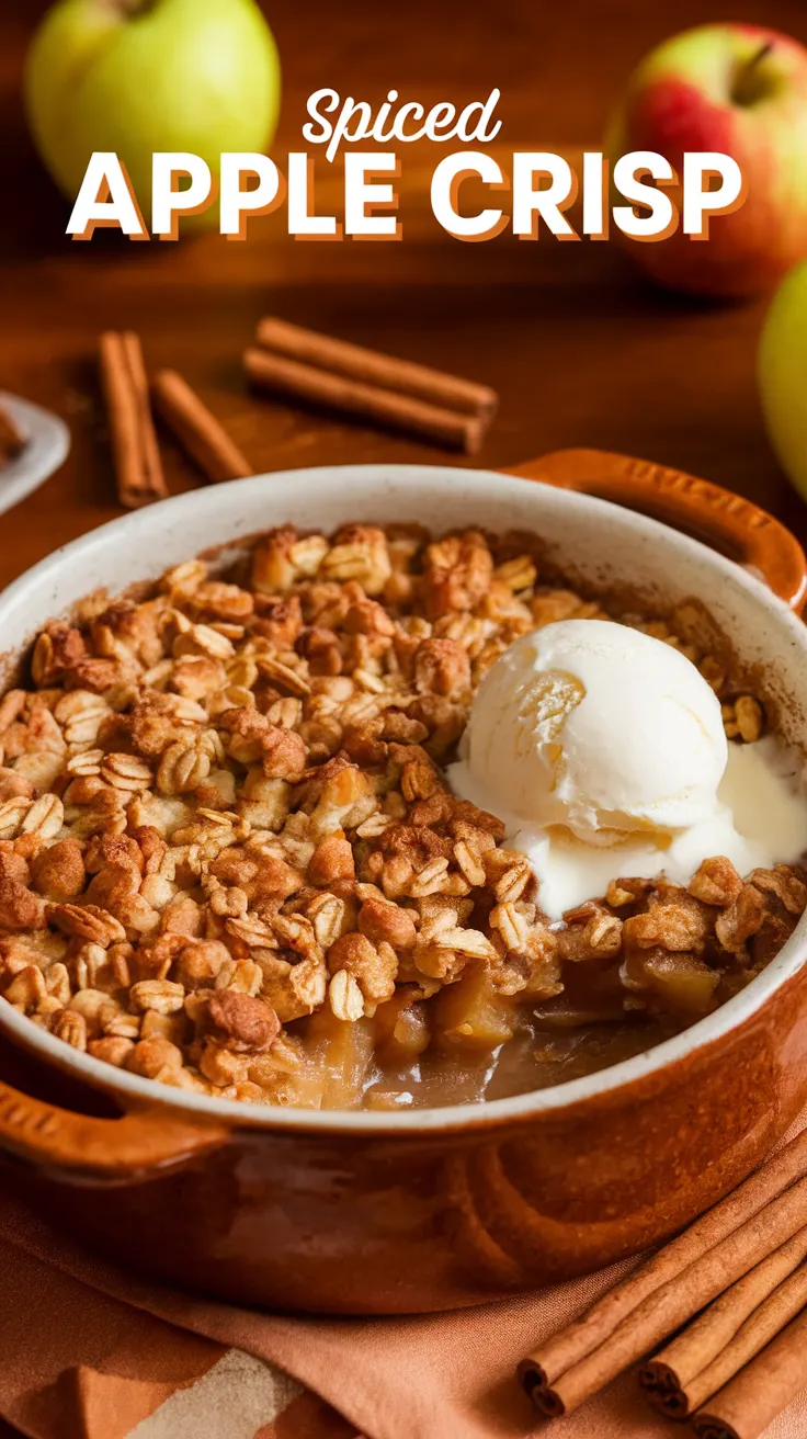 Spiced Apple Crisp