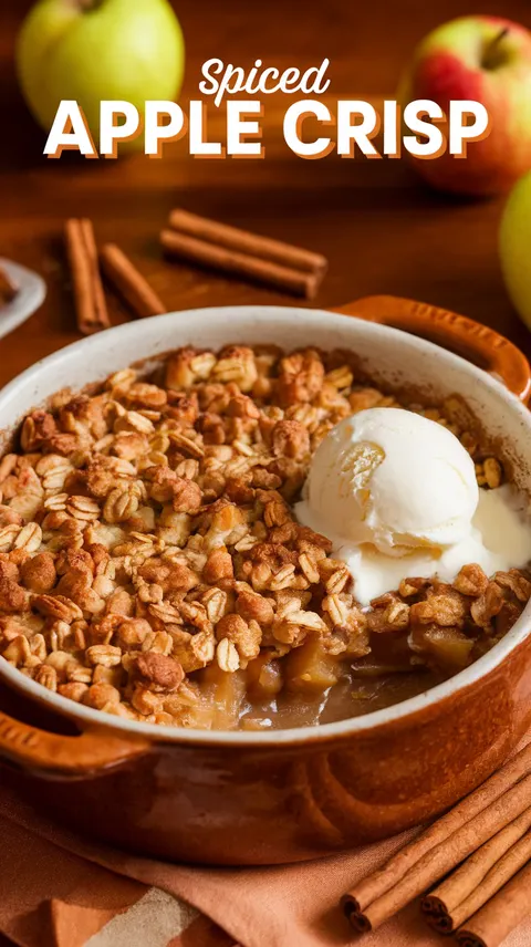Spiced Apple Crisp