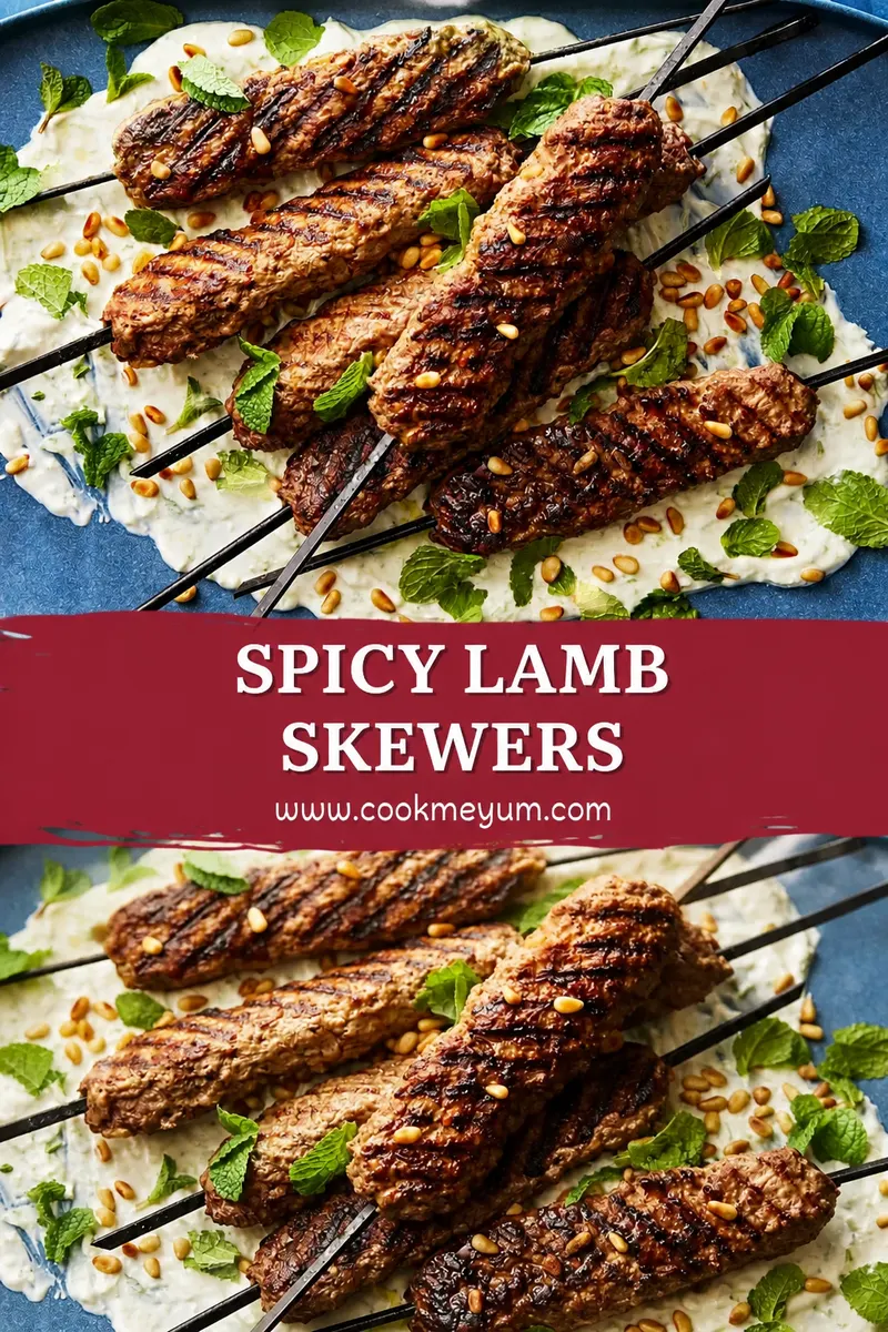 Spicy Lamb Skewers – Healthy and Quick to Grill