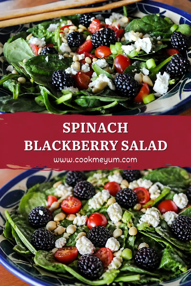 Spinach Blackberry Salad – Fresh and Nutrient-Rich