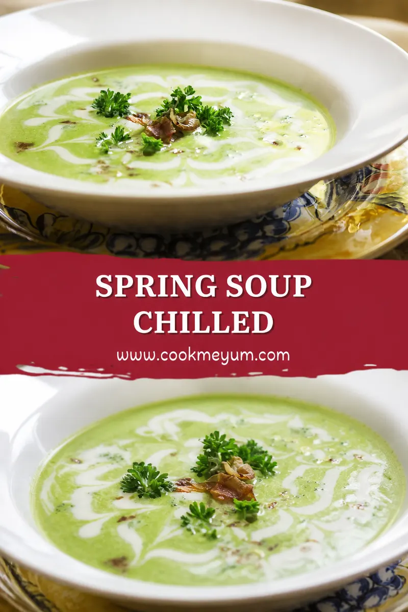 Spring Soup Chilled – Refreshing and Dairy-Free