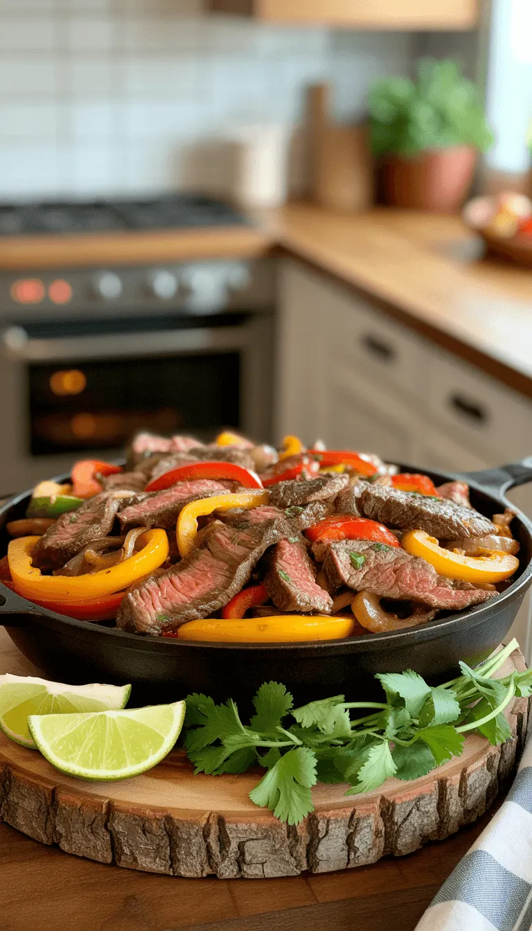 Steak Fajitas – Family Style