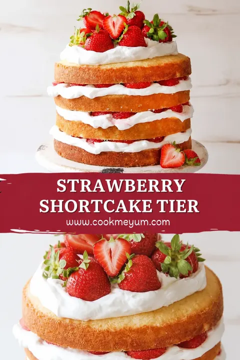 Strawberry Shortcake Tier – Perfect Summer Dessert