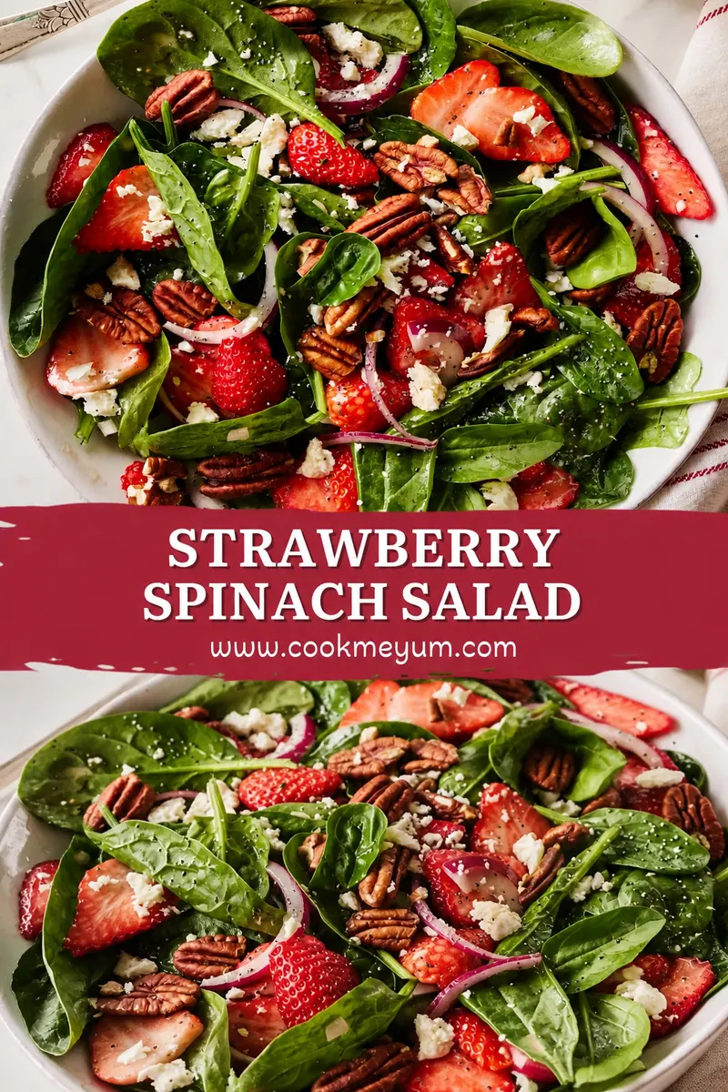 Strawberry Spinach Salad – Fresh and Nutrient-Rich