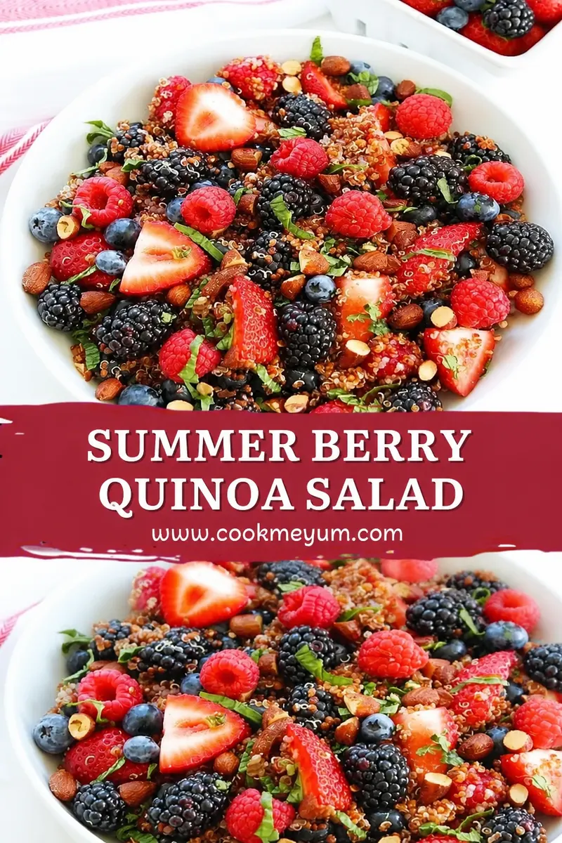 Summer Berry Quinoa Salad – Fresh and Energizing