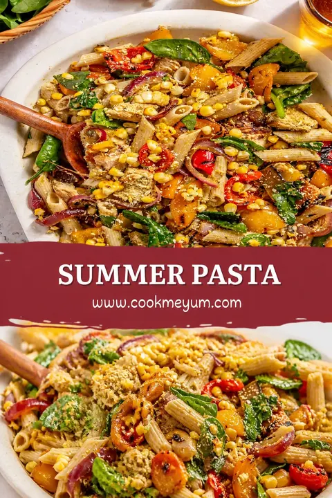 Summer Pasta Creamy – Avocado and Spinach Delight