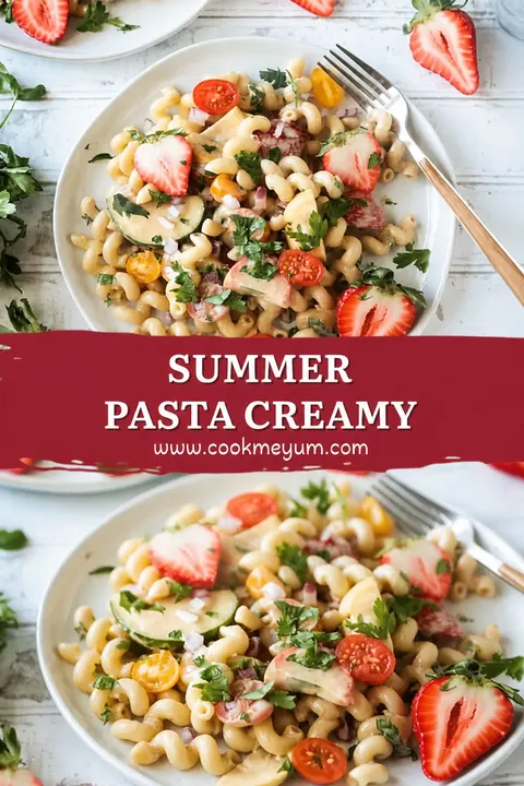 Summer Pasta Creamy – Perfect for Warm Weather