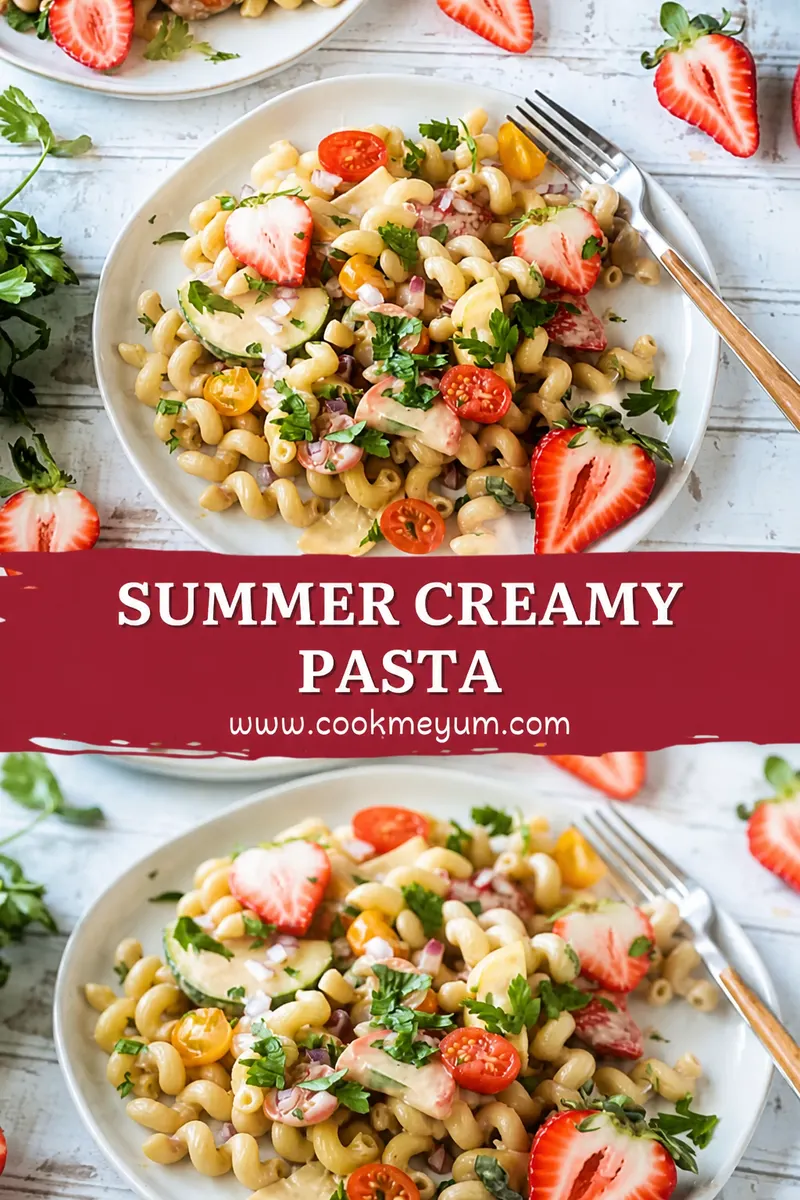 Summer Pasta Creamy – Ready in 20 Min