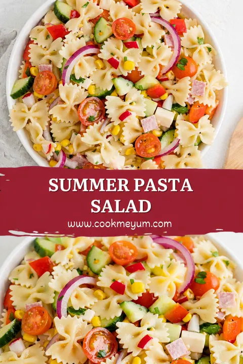 Summer Pasta Salad – Flavorful and Quick for Picnics