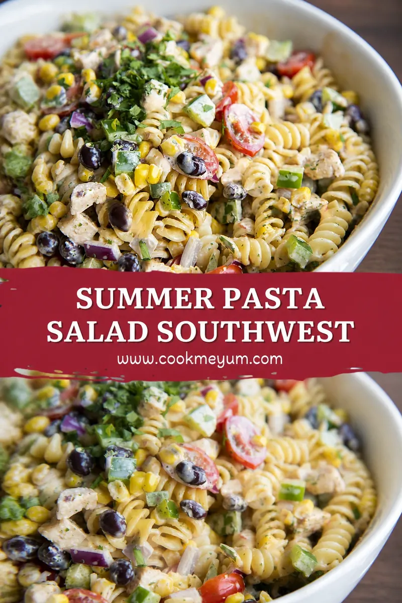 Summer Pasta Salad Southwest – Fresh and Flavorful