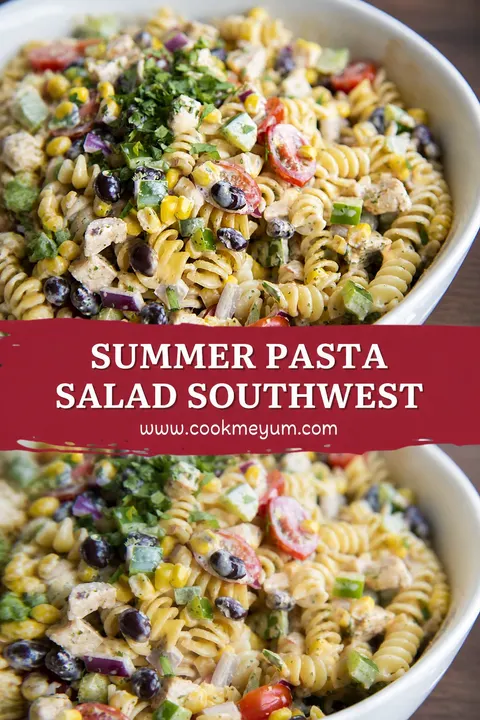 Summer Pasta Salad Southwest – Fresh and Flavorful