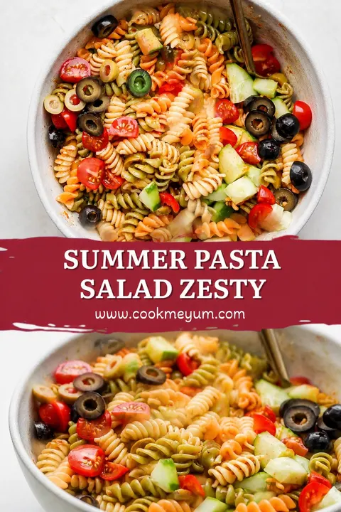 Summer Pasta Salad Zesty – Perfect for Outdoor Picnics