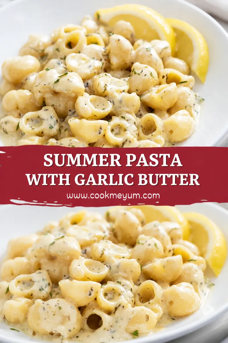Summer Pasta with Garlic Butter – Fresh and Quick