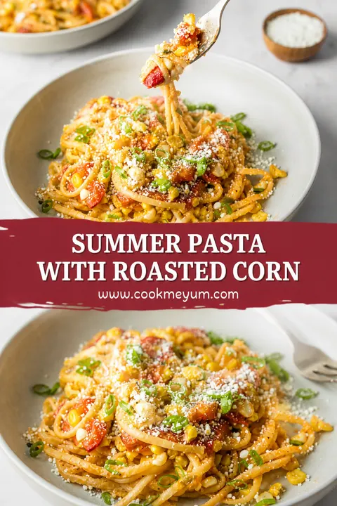 Summer Pasta with Roasted Corn – Perfect for Dinner